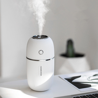 M nawilżacz 300ML ultradźwiękowy USB zapachowy olejek eteryczny dyfuzor romantyczny kolor lampka nocna Mist Maker Humidificador Portable 2